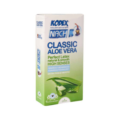 کاندوم کدکس کلاسیک مدل Classic Aloe Vera