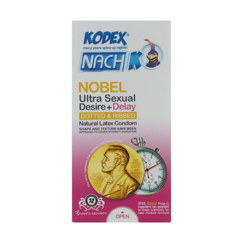 کاندوم کدکس مدل Nobel کاندوم کدکس مدل Nobel