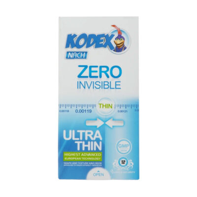 کاندوم لاتکس ناچ کدکس مدل Zero Invisible
