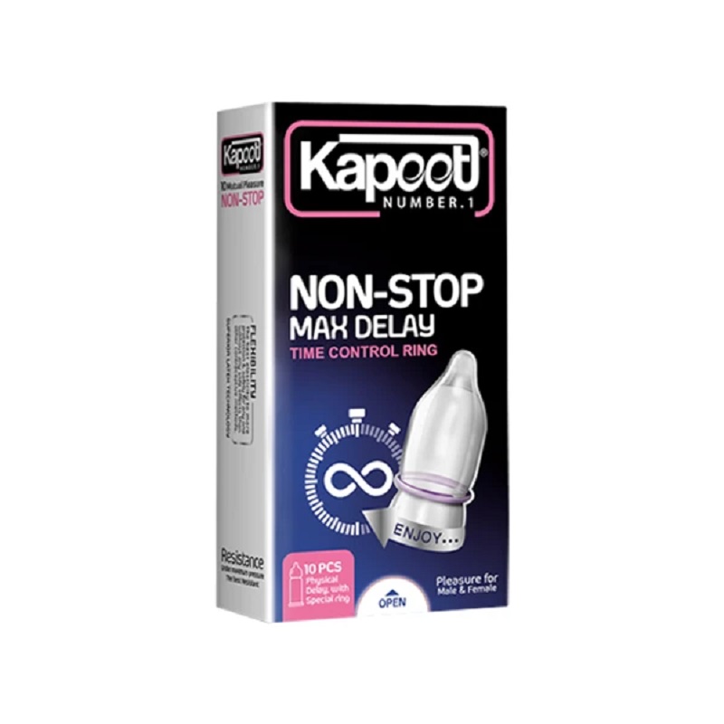 کاندوم کاپوت مدل Non Stop Max Delay کاندوم کاپوت مدل Non Stop Max Delay